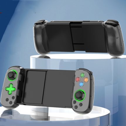 D7 BT5.0 einziehbares Gamepad mit Licht für PC/Android/iPhone/Win7 10 11/Mac OS/Switch, D7 (Black), D7 (White), D7 (Purple)