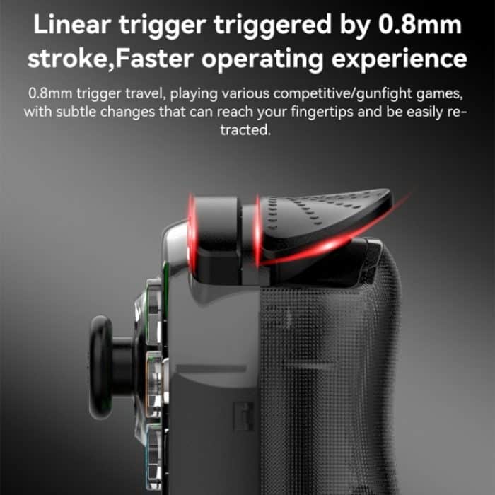 D7 BT5.0 einziehbares Gamepad mit Licht für PC/Android/iPhone/Win7 10 11/Mac OS/Switch, D7 (Black), D7 (White), D7 (Purple) – Bild 11