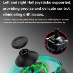 D7 BT5.0 einziehbares Gamepad mit Licht für PC/Android/iPhone/Win7 10 11/Mac OS/Switch, D7 (Black), D7 (White), D7 (Purple) – Bild 9