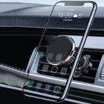 Drehbarer magnetischer Auto-Luftauslass-Handyhalter aus Aluminiumlegierung – Bild 2