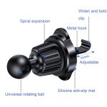 Drehbarer magnetischer Auto-Luftauslass-Handyhalter aus Aluminiumlegierung – Bild 4