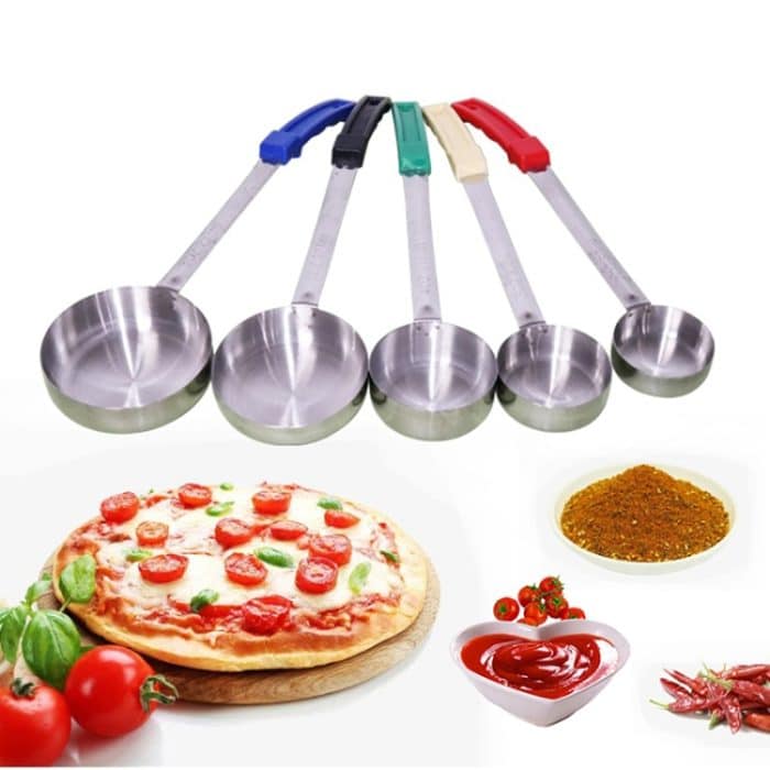 Saucenlöffel, flacher Unzen-Aufstrichlöffel für Pizza, Without Hole 2oz, Without Hole 3oz, Without Hole 4oz, Without Hole 6oz, Without Hole 8oz, With Hole 2oz, With Hole 3oz, With Hole 4oz, With Hole 6oz, With Hole 8oz – Bild 2