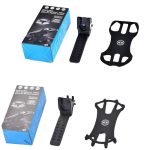 Abnehmbarer Fahrrad-Handyhalter für 4,5-7-Zoll-Telefone, Four Claws Black, Eight Claws Black – Bild 8