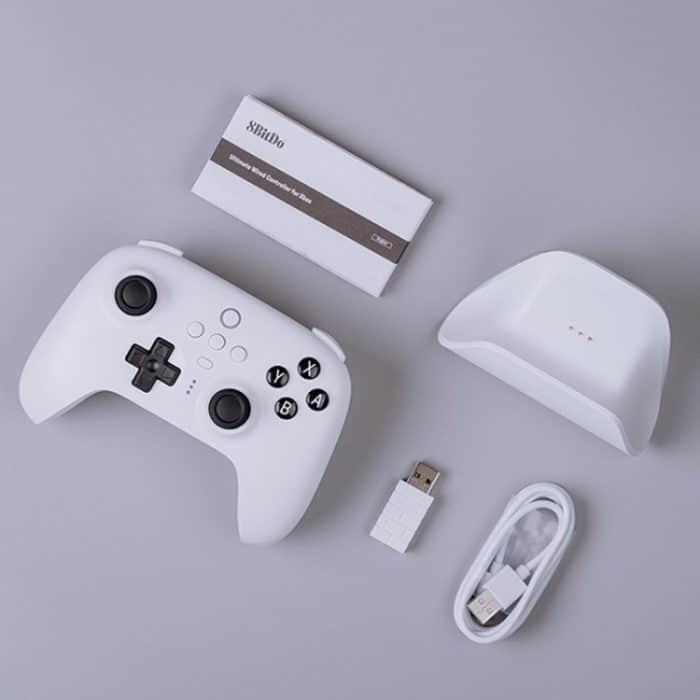 8BitDo für Switch/PC NS-Version, kabelloser Bluetooth-Gaming-Controller, Wireless Bluetooth (White), Wireless Bluetooth (Black) – Bild 11