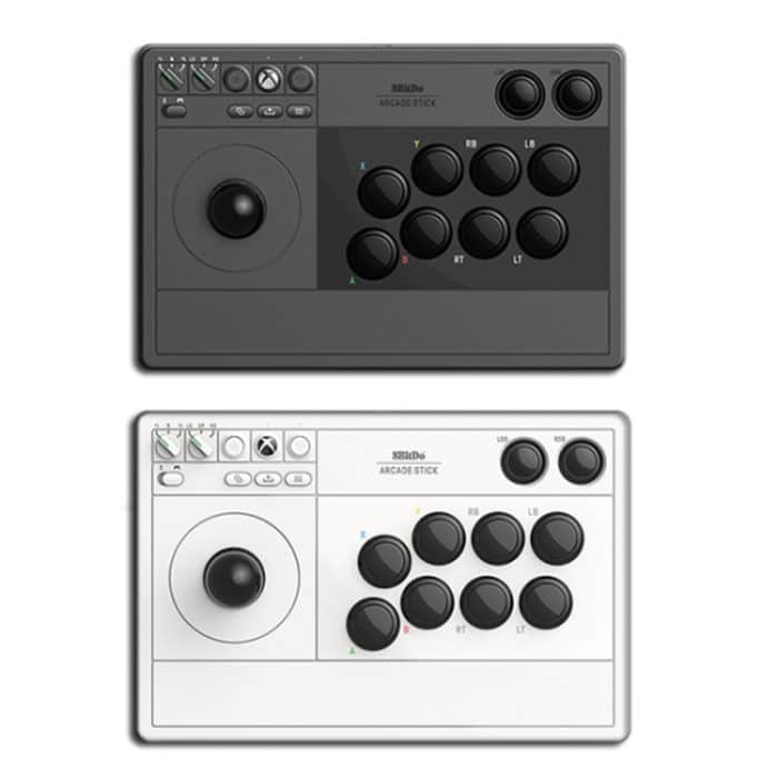 8Bitdo Wireless 2.4G Arcade Stick für Xbox Series X / S / Xbox One / Windows 10, 2.4G (White), 2.4G (Black) – Bild 2