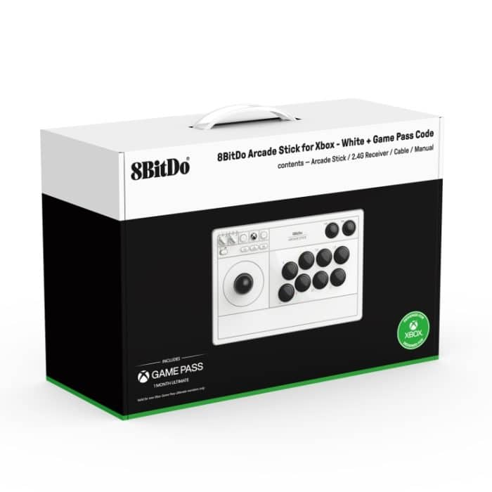 8Bitdo Wireless 2.4G Arcade Stick für Xbox Series X / S / Xbox One / Windows 10, 2.4G (White), 2.4G (Black) – Bild 12