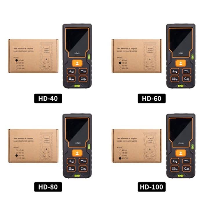 Hochpräzises Laser-Entfernungsmesser-Laserelektronik-Lineal, HILDA HD40, HILDA HD60, HILDA HD80, HILDA HD100 – Bild 10