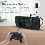 JYS JYS-SD015 8-teiliges Raptor-Schutzset mit Halterung für Switch / Switch OLED / Switch Lite / Steam Deck – Bild 7