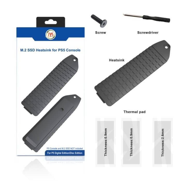JYS JYS-P5153 für PS5 M.2 NVME Solid-State-Festplattenkühlkörper – Bild 7