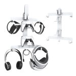 JYS JYS-P5158 Für PS5 VR2 Wandaufbewahrungshalterung Helm/Headset/Griff/Fernbedienung Wandaufbewahrungsregal, JYS-P5158