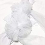 Hotel-Hochzeits-Organza-freie Krawatten-Stuhl-Rücken-Blumen-Sitz-Garn-Dekorationen Tüll-Stuhl-Rücken-Bögen – Bild 2