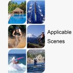 2L Outdoor Transluzente wasserdichte Tasche Strand Rafting Schwimmtasche, without Strap, with Strap – Bild 9