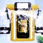 Schwimmen Touchscreen Handy wasserdichte Tasche Fahrrad wasserdichte Vorderlichttasche – Bild 2