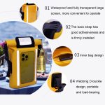 Schwimmen Touchscreen Handy wasserdichte Tasche Fahrrad wasserdichte Vorderlichttasche – Bild 5