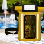 Schwimmen Touchscreen Handy wasserdichte Tasche Fahrrad wasserdichte Vorderlichttasche – Bild 10