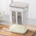 Joghurtfilter, hausgemachter Joghurt, Bohnen-Curry, Milchabscheider, wasserabgelassener Filter – Bild 2