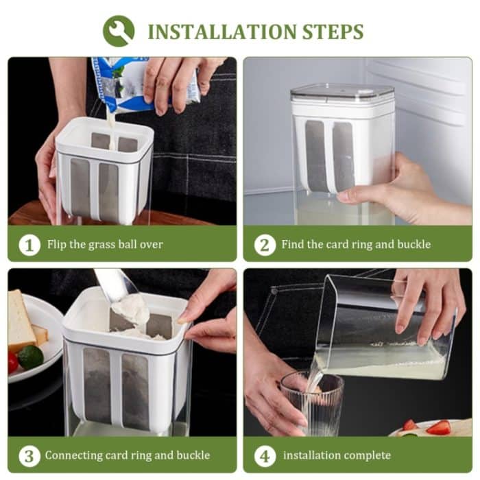 Joghurtfilter, hausgemachter Joghurt, Bohnen-Curry, Milchabscheider, wasserabgelassener Filter – Bild 11