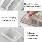 Joghurtfilter, hausgemachter Joghurt, Bohnen-Curry, Milchabscheider, wasserabgelassener Filter – Bild 3