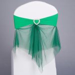 Krawattenfreie Stretch-Stuhl-Rückenlehne, Stuhlbezug, Gurt, Hotel-Hochzeit, Sitz-Rücken-Dekoration, 70x58 cm (Grass Green), 70x58 cm (Red), 70x58 cm (White) – Bild 4