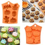 Halloween-Schokoladen-Silikonform, handgefertigtes Backmodell, DIY-Kuchenform – Bild 6