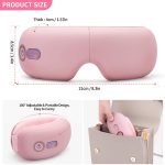 Wiederaufladbares Bluetooth-Augenmassagegerät mit Wärme-, Luftdruck- und Vibrationsmassage – Bild 3