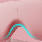 Wiederaufladbares Bluetooth-Augenmassagegerät mit Wärme-, Luftdruck- und Vibrationsmassage – Bild 8