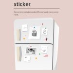 X6 200DPI Schüler-Hausaufgabendrucker, Bluetooth, tintenloser Taschendrucker, Pink Printer Paper x1, White Printing Paper x1, Pink Printing Paper x5, White Printing Paper x5, Pink Sicker x5, White Sticker x5, Pink 5 Printer Paper+5 Stickers... – Bild 7