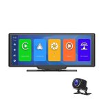 Auto 10,26 Zoll tragbares kabelloses CarPlay-Display Android Auto-Handy-Bildschirm