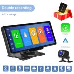 Auto 10,26 Zoll tragbares kabelloses CarPlay-Display Android Auto-Handy-Bildschirm – Bild 3