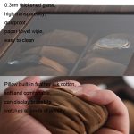 Uhrenbox aus Leder mit Holzmaserung, Uhrenaufbewahrung, Schmuckschatulle, 6 Digit Long, 10 Digit Long, 12 Digit Long, 3 Digit Long, 2 Digit Long, 6 Digit Square – Bild 4