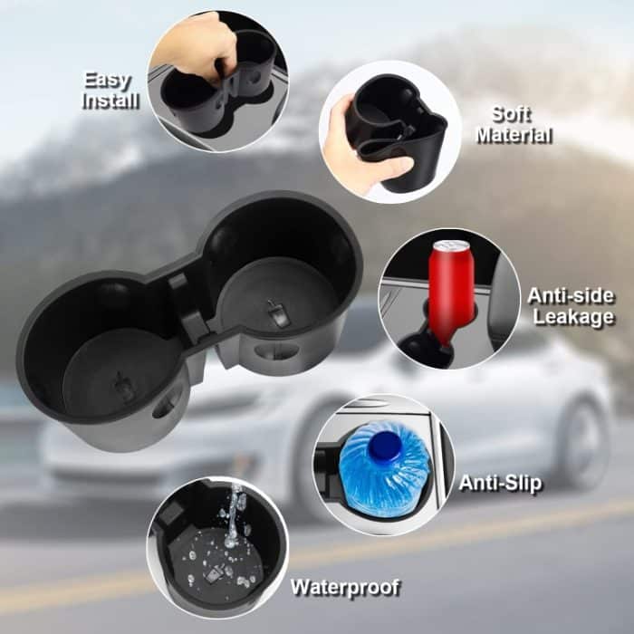 Für Tesla Model Y / 3 Water Cup Limited Device Center Control Wasserbecherhalter – Bild 7