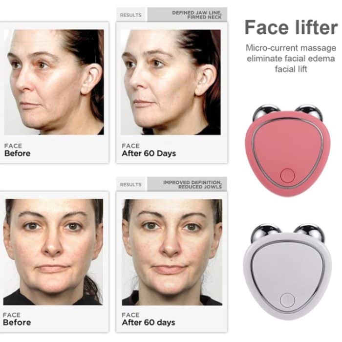 Mini-Mikrostrom-Schönheitsinstrument, Gesichtsstraffung, verjüngendes Gerät, Massage-Schlankheitsmaschine, Acrylic Package – Bild 9