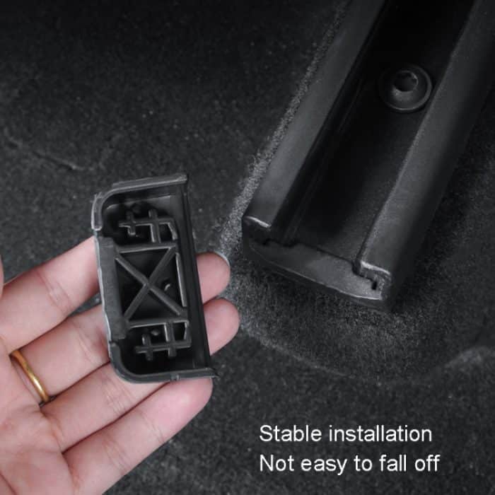 4 teile/satz Für Tesla Modell Y / 3 Sitz Rutsche Anti Kick Plug Pulley Schutzhülle Innen Änderung Zubehör – Bild 4