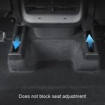 4 teile/satz Für Tesla Modell Y / 3 Sitz Rutsche Anti Kick Plug Pulley Schutzhülle Innen Änderung Zubehör – Bild 5