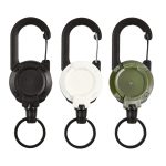 Flexible Kletterrucksack-Schnalle, einziehbare Pull-Abzeichen, Spule, Sport-Schlüsselanhänger, Flexible – Bild 2