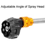 HILDA 21 V fächerförmiger Hochdruck-Wasserbrenner, Lithium-Autowaschmaschine, Kunststoffverpackung, EU Plug With 1 Battery, US Plug With 1 Battery, UK Plug With 1 Battery – Bild 6