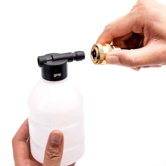 HILDA 21 V fächerförmiger Hochdruck-Wasserbrenner, Lithium-Autowaschmaschine, Kunststoffverpackung, EU Plug With 1 Battery, US Plug With 1 Battery, UK Plug With 1 Battery – Bild 7