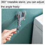 Toilet Mate Booster Flusher Toilettenreinigungs-Duschset ?, Electroplated ABS Model, Black ABS Model, Electroplated Copper Model, Black Copper Model – Bild 5