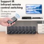 FJGEAR FJ-U804 8 In 4 Out USB2.0 Sharing Switch Extender – Bild 9