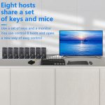 FJGEAR FJ-U804 8 In 4 Out USB2.0 Sharing Switch Extender – Bild 10