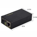 FJGEAR FJ-VEA100 2-in-1-Extender, VGA-zu-RJ45-Signal, Einzelkabelverlängerung mit Audio, EU-Stecker – Bild 2