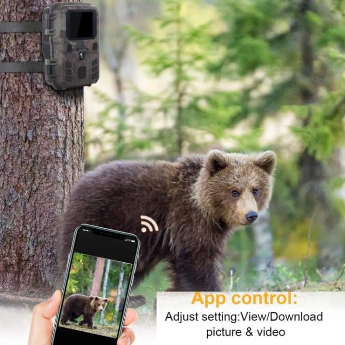 24MP+1296P WIFI+Bluetooth Infrarot-Nachtsicht-Tracking-Jagdkamera, WiFi301 – Bild 7