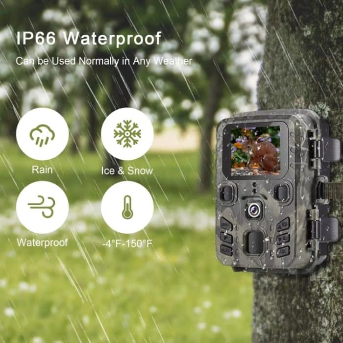 24MP+1296P WIFI+Bluetooth Infrarot-Nachtsicht-Tracking-Jagdkamera, WiFi301 – Bild 9