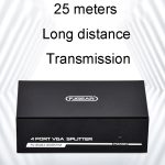 FJGEAR FJ-2004 VGA-Splitter 1 In 4 Out Computer Vedio-Ausgangssplitter, EU-Stecker – Bild 5