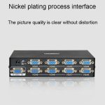 FJGEAR FJ-2008 VGA-Splitter 1 In 8 Out Computer Vedio-Ausgangssplitter, EU-Stecker – Bild 6