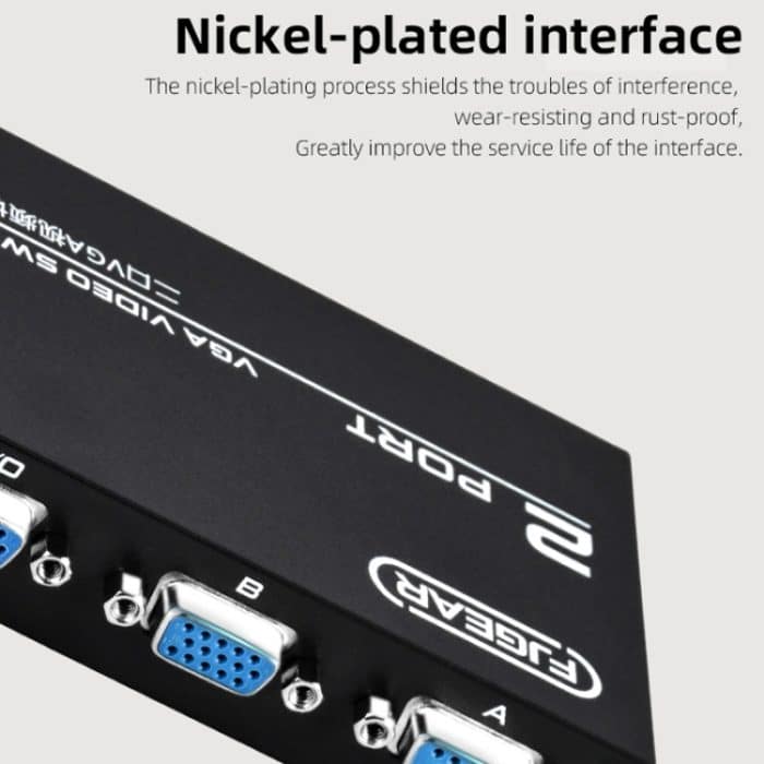 FJGEAR FJ-15-2 Computer VGA Switcher 2 In 1 Out Bidirektionaler Switching Sharer – Bild 4