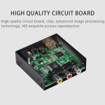 FJGEAR FJ-HA1308 HDMI-zu-AV-Konverter unterstützt NTSC PAL mit automatischer Bildschirmskalierung – Bild 6