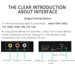 FJGEAR FJ-AH1308 AV-zu-HDMI-Konverter mit automatischer Skalierung – Bild 5