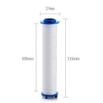 Wasserfilter Duschkopf Home PP Baumwolle Filter Booster Handheld Lotus Flush, Sky Blue, Sky Blue+3 Filter, Transparent, Transparent+3 Filter – Bild 3