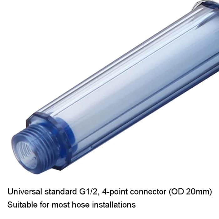 Wasserfilter Duschkopf Home PP Baumwolle Filter Booster Handheld Lotus Flush, Sky Blue, Sky Blue+3 Filter, Transparent, Transparent+3 Filter – Bild 6